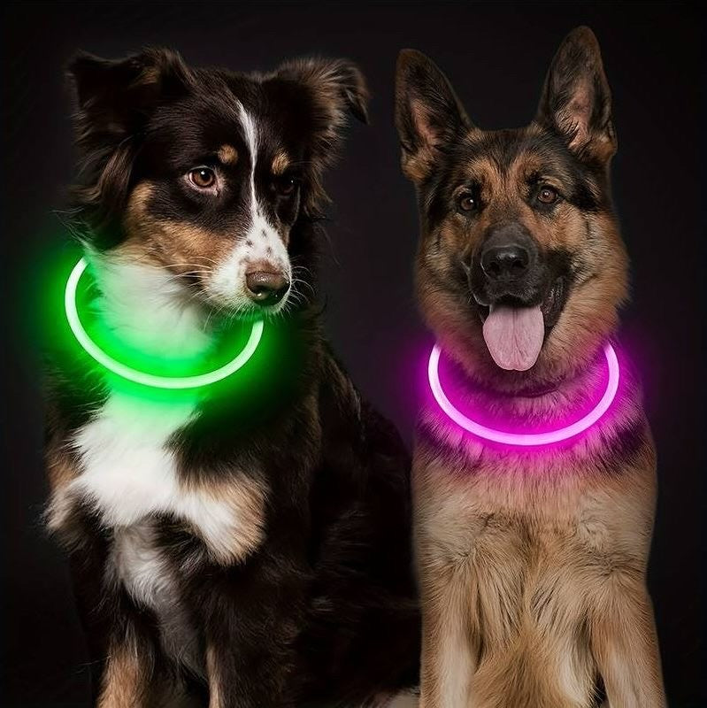 Collier fluo - rechargeable LED