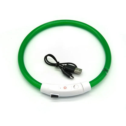 Collier fluo - rechargeable LED