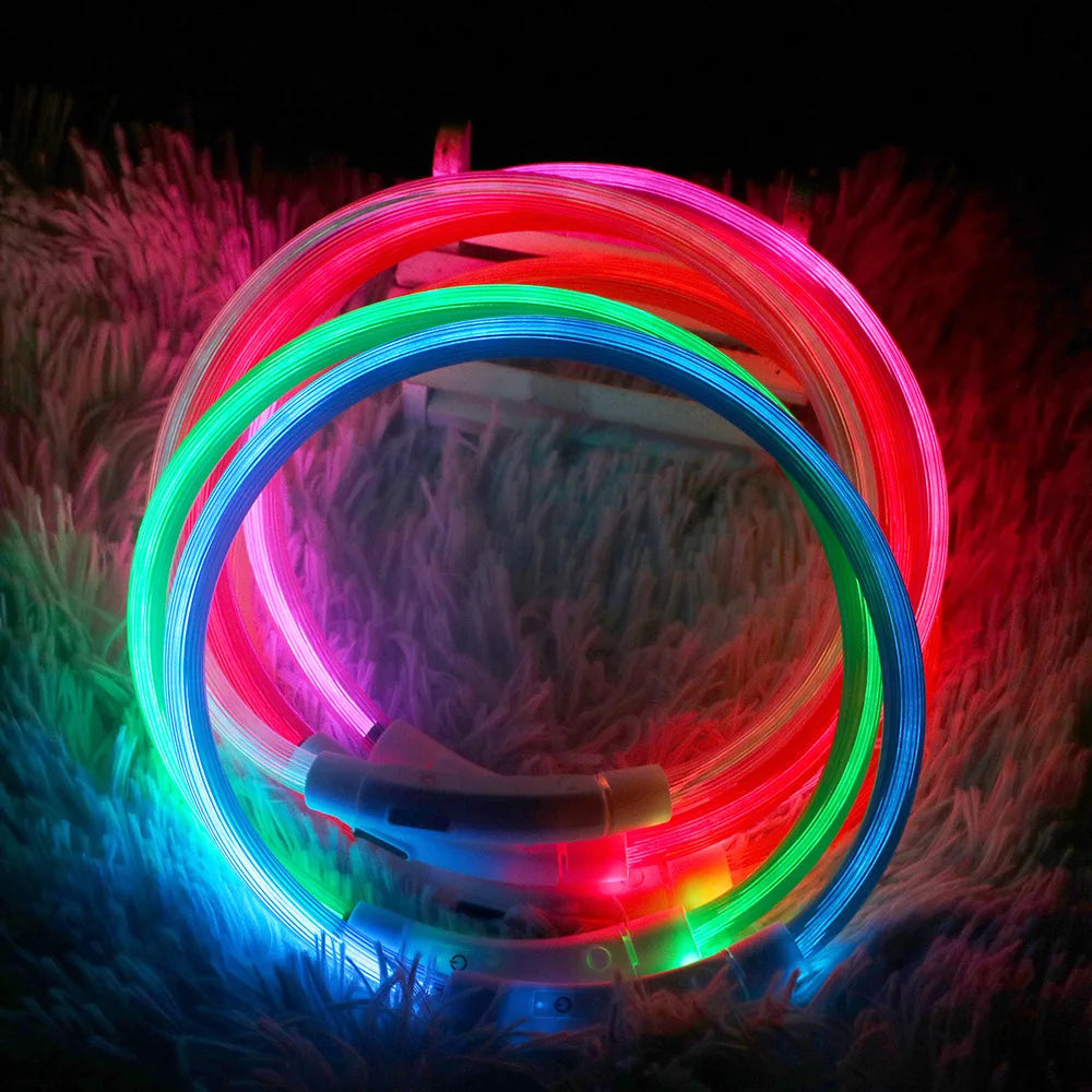 Collier fluo - rechargeable LED