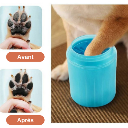 Nettoyeur pour pattes - silicone